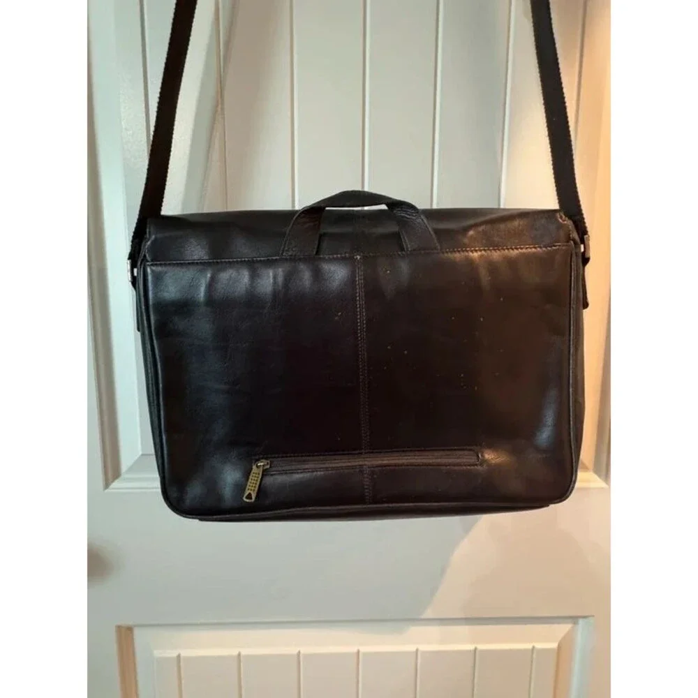 Pyper Turner Leather Briefcase & Matching Executive Padfolio Set